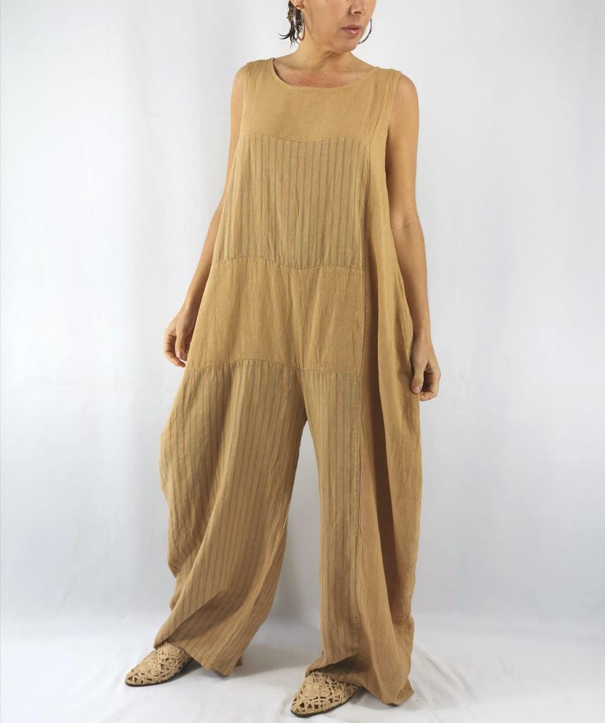 ZOE-STRIP JUMPSUIT