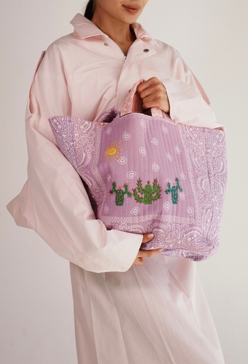 BANDANA MAXI TOTE BAG