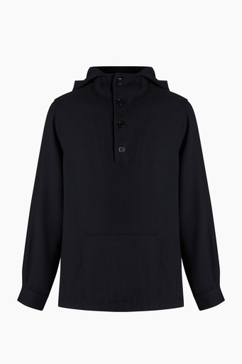 TU- COTTON BLACK SWEATSHIRT